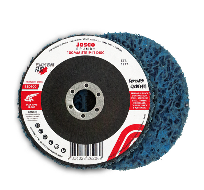 Josco 100mm Multi Strip Disc | Purple | BSD100