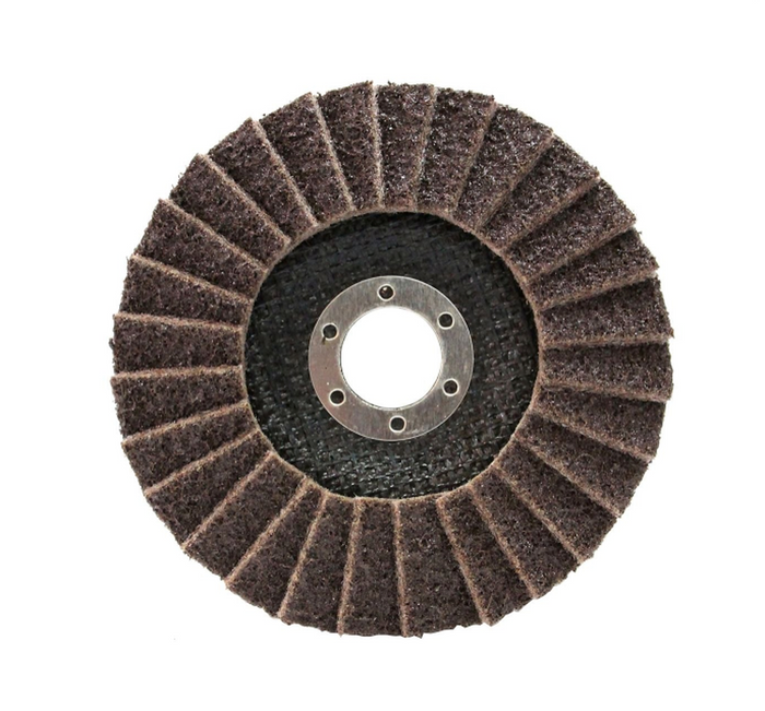 Josco 125mm Coarse Poly Flap Disc | Brown | JPD125C