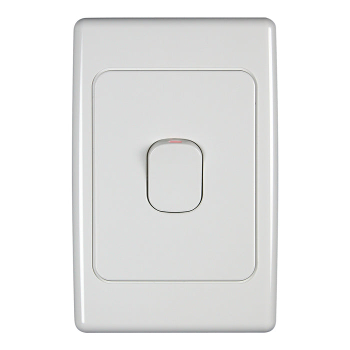 Clipsal 2000 Series 32A Double Pole Cooker Switch | White Electric | 2031D32-WE
