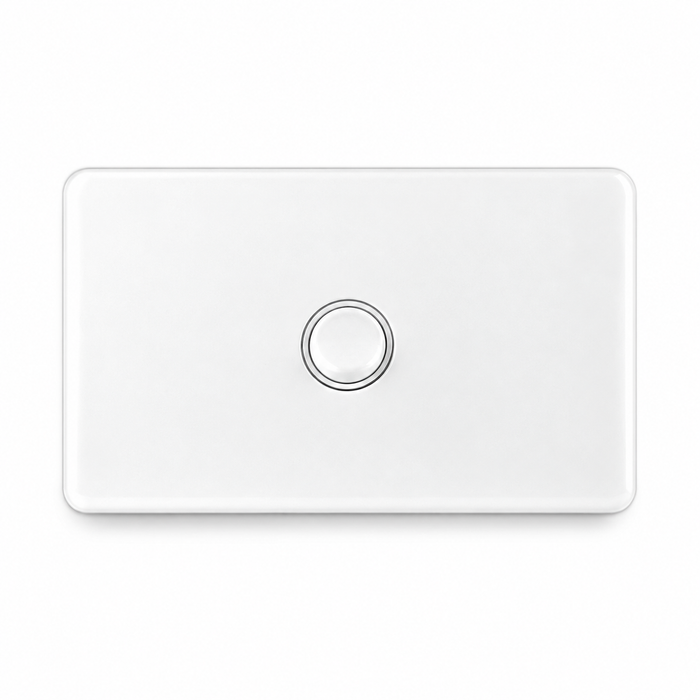 Sparky Stock 1 Gang 2 Way Light Switch | Injection White | SS-HT112