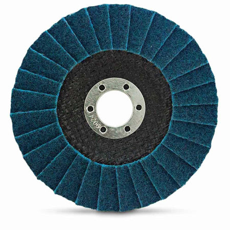 Josco 125mm Fine SurfaceConditioning Flap Disc | Blue | JPD125F