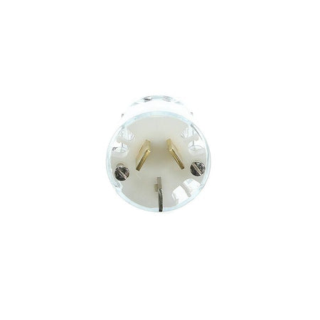 Clipsal Standard Series Plug Rewireable Plug, Plug Rigid 20A Suit 2.5mm² Heavy Duty Flex TR | Transparent | 1439/20-TR