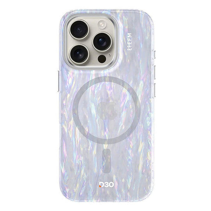 EFM Volta D3O BIO Case Armour iPhone 16 Pro Max | Mother of Pearl | EFCVTAE612PEA