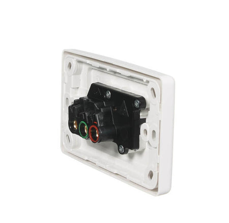 Clipsal 2000 Series Single Switch Socket Outlet 250V, 15A | White Electric | 2015/15-WE