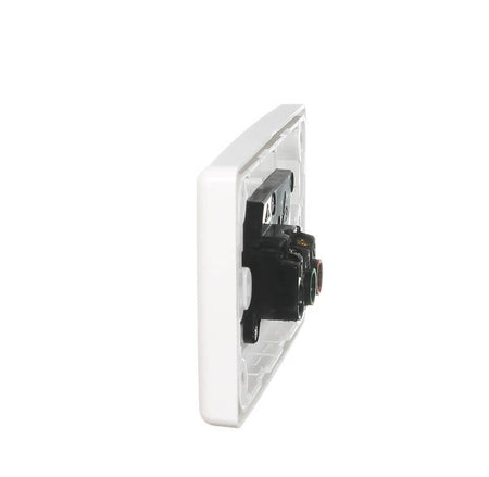Clipsal 2000 Series Single Switch Socket Outlet 250V, 15A | White Electric | 2015/15-WE