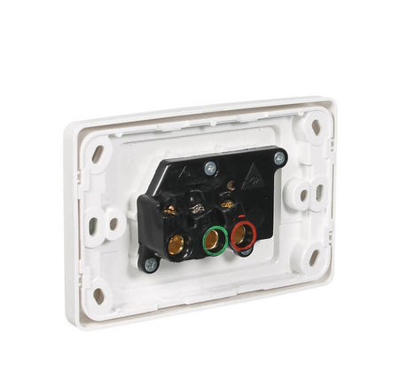 Clipsal 2000 Series Single Switch Socket Outlet 250V, 15A | White Electric | 2015/15-WE