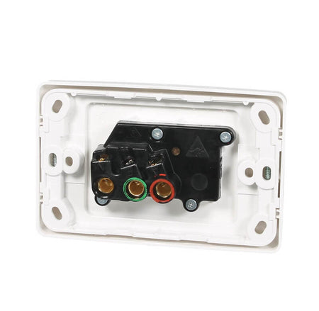 Clipsal 2000 Series Single Switch Socket Outlet 250V, 15A | White Electric | 2015/15-WE