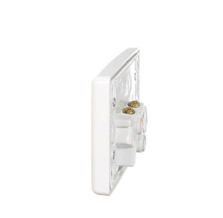 Clipsal 2000 Series Twin Switch Socket Outlet 250V, 15A | White Electric | 2025/15-WE