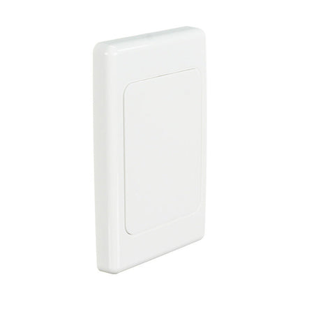 Clipsal 2000 Series Flush Surround and Gridplate Blank, Vertical/Horizontal Mount, Standard Size | White Electric | 2031VX-WE