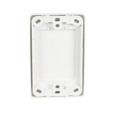 Clipsal 2000 Series Flush Surround and Gridplate Blank, Vertical/Horizontal Mount, Standard Size | White Electric | 2031VX-WE