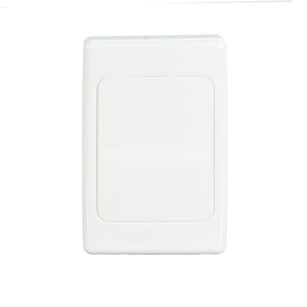 Clipsal 2000 Series Blank Flush Surround and Gridplate - White Electric - 2031VX-WE