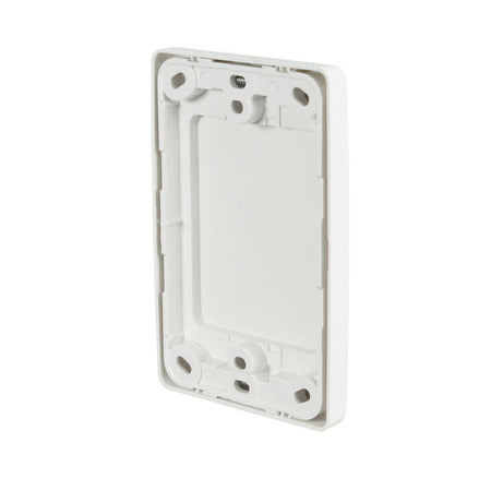 Clipsal 2000 Series Flush Surround and Gridplate Blank, Vertical/Horizontal Mount, Standard Size | White Electric | 2031VX-WE