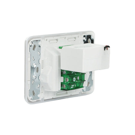 Clipsal Iconic Double Power Point with Dual USB Charger Horizontal Mount, 250V, 10A | Vivid White | 3025USB2-VW
