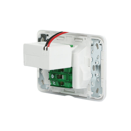 Clipsal Iconic Double Power Point with Dual USB Charger Horizontal Mount, 250V, 10A | Vivid White | 3025USB2-VW