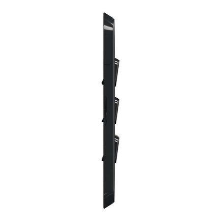 Clipsal Iconic Switch Plate Skin 5 Gang, Horizontal/Vertical Mount | Extra Black | 3045C-XB