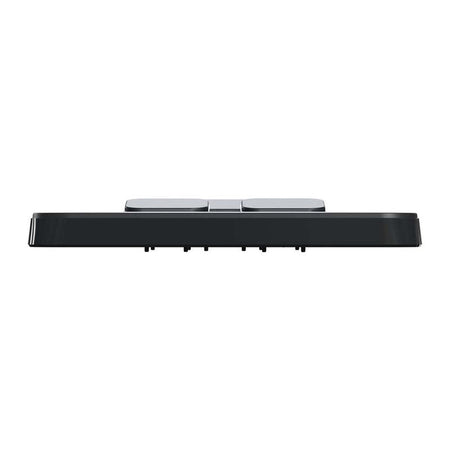 Clipsal Iconic Switch Plate Skin 5 Gang, Horizontal/Vertical Mount | Extra Black | 3045C-XB