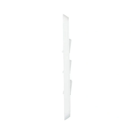 Clipsal Iconic Switch Plate Skin 5 Gang, Horizontal/Vertical Mount | Extra White | 3045C-XW