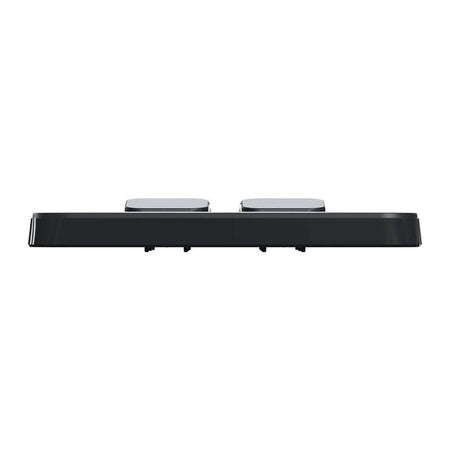 Clipsal Iconic Switch Plate Skin 6 Gang, Horizontal/Vertical Mount | Extra Black | 3046C-XB
