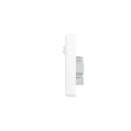 Sparky Stock Double Power Point 10 Amp Classic Style | White