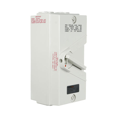 Sparky Stock 2 Pole 35 Amp 250V Isolating Switch