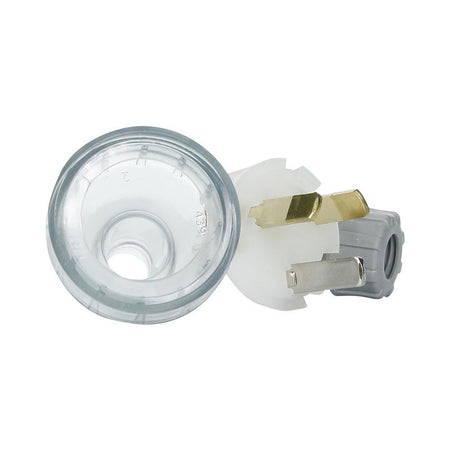 Clipsal Standard Series Plug Flexible, Straight, 3 PIN, 10A, 250V, Heavy Duty | Transparent | 439SHD-TR