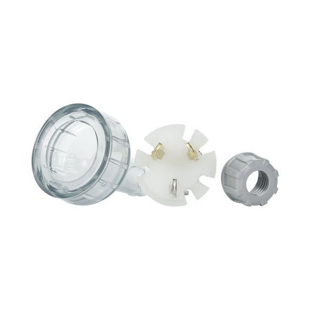 Clipsal Standard Series Plug Flexible, Straight, 3 PIN, 10A, 250V, Heavy Duty | Transparent | 439SHD-TR