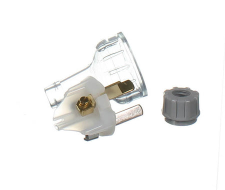Clipsal Standard Series Plug Top Straight, 3 PIN, 10A, 250V | Transparent | 439S-TR