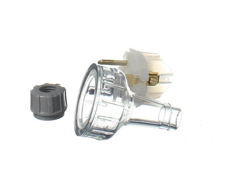 Clipsal Standard Series Plug Top Straight, 3 PIN, 10A, 250V | Transparent | 439S-TR