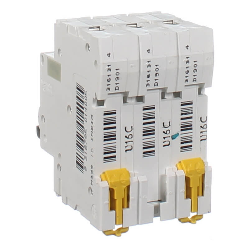Clipsal Max 4 Miniature circuit breaker 3P 16 A C curve 6000 A 415 V | 4CB316/6