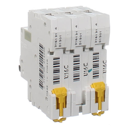 Clipsal Max 4 Miniature circuit breaker 3P 16 A C curve 6000 A 415 V | 4CB316/6