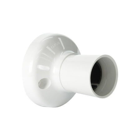 Clipsal 2 Pin Bayonet Cap Batten Holder - White Electric - 530-WE