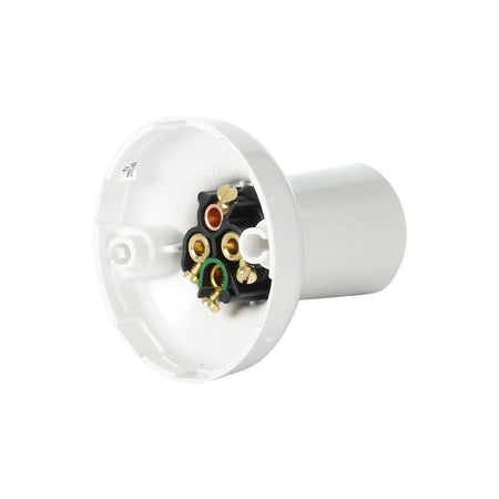 Clipsal Batten Holder 2 PIN Bay/Cap | White Electric | 530-WE