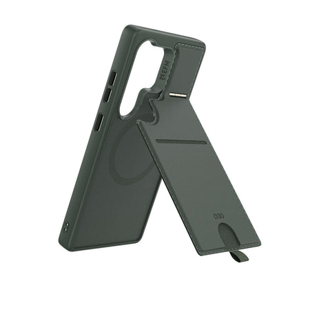 EFM Berlin Wallet Case for Samsung Galaxy S25 Ultra - Green | EFCBLSG296GRN