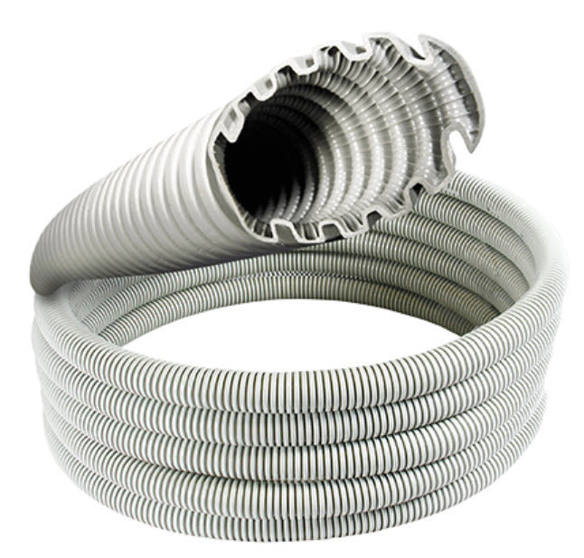 Clipsal Corrugated Conduit Medium Duty, PVC, 25mmx20m | Grey | 9025TCM20-GY