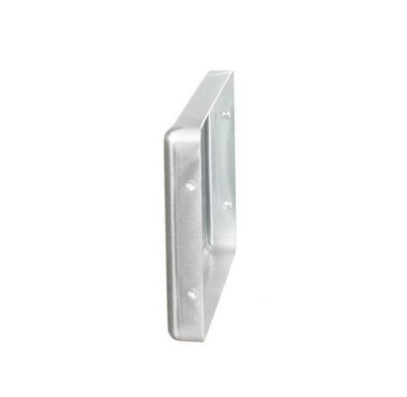 Clipsal Classic C2000 Series Socket Outlet Cover Plate Horizontal Mount for Twin Switched Socket | Brushed Aluminium | C2025C-BA