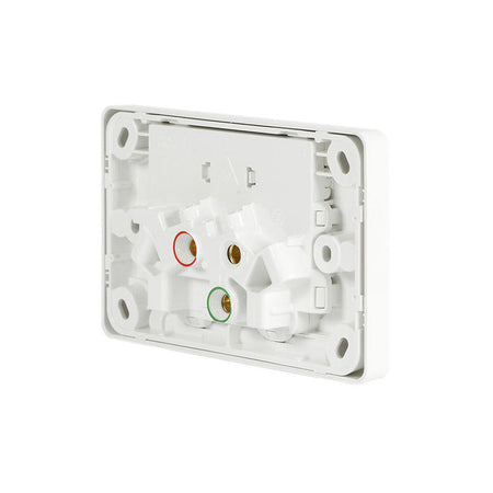 Clipsal Classic C2000 Series Switched Socket Outlet Twin, 250V, 10A | White Electric | C2025-WE
