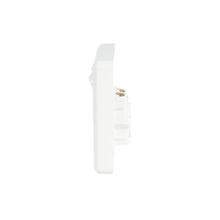 Clipsal Classic C2000 Series Switched Socket Outlet Twin, 250V, 10A | White Electric | C2025-WE