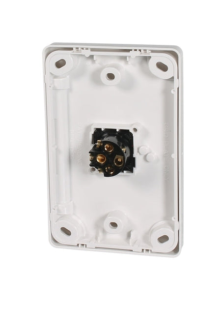 Clipsal Classic C2000 Series Flush Switch 1 Gang, 250VAC, 10A, Standard, Vertical | White Electric | C2031VA-WE