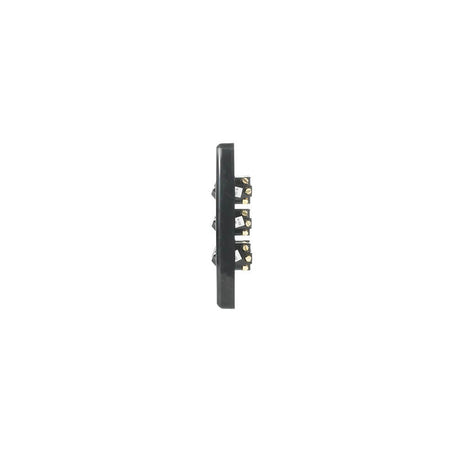 Clipsal Classic C2000 Series Flush Switch 5 Gang, 250VAC, 10A, Standard, Vertical | Black | C2035VA-BK