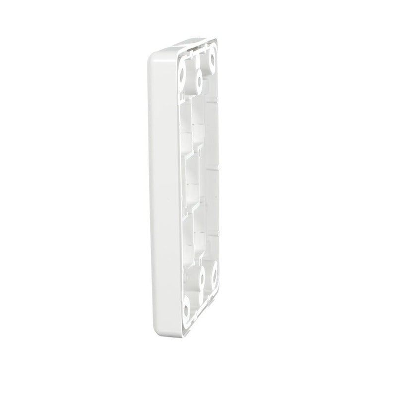 Clipsal Classic C2000 Series Switch Grid Plate and Cover 5 Gang, Less Mechanism | White Electric | C2035VH-WE