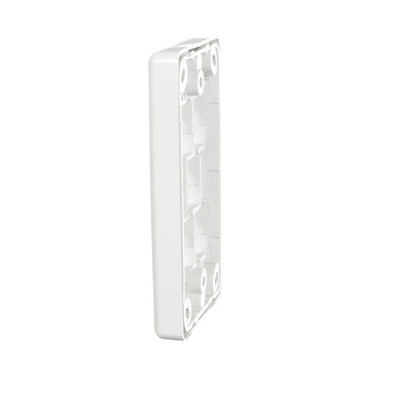 Clipsal Classic C2000 Series Switch Grid Plate and Cover 5 Gang, Less Mechanism | White Electric | C2035VH-WE