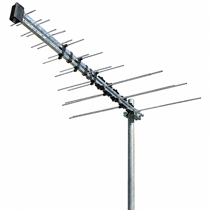 Matchmaster Log Periodic Digital TV Antenna VHF/UHF (6-12)(28-51) 32 Elements | Silver | 01MM-LP03F