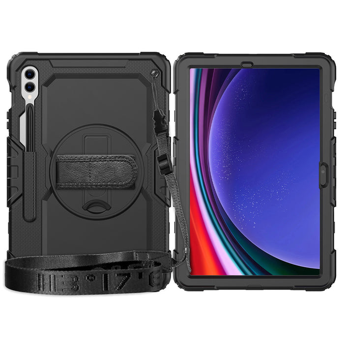 EFM Baja Rugged 3in1 Case For Samsung Galaxy Tab A9 Plus | Black | EFCBASG289BLK