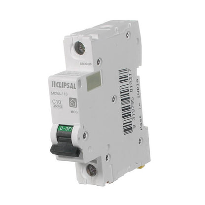 Clipsal Resi MAX Miniature circuit breaker 1P 10A C curve 4500 A 240V | MCB4-110