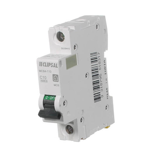 Clipsal Resi MAX Miniature circuit breaker 1P 10A C curve 4500 A 240V | MCB4-110