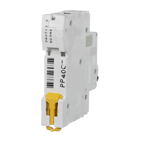 Clipsal Resi MAX Miniature circuit breaker 1P 40 A C curve 4500 A 240V | White | MCB4-140