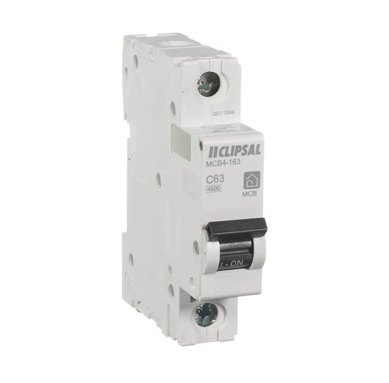 Clipsal Resi MAX Miniature circuit breaker 1P 63 A C curve 4500 A 240V | MCB4-163