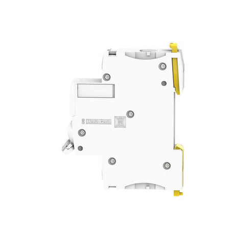Clipsal MAX9 Miniature Circuit-Breaker (MCB) 1P, 10A, C Curve, 6000A, 240/415V, Distribution | White (RAL 9003) | MX9MC110