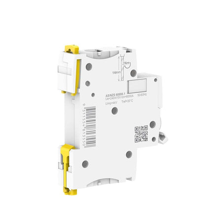 Clipsal MAX9 Miniature Circuit-Breaker (MCB) 1P, 16A, C Curve, 6000A, 240/415V, Distribution | MX9MC116