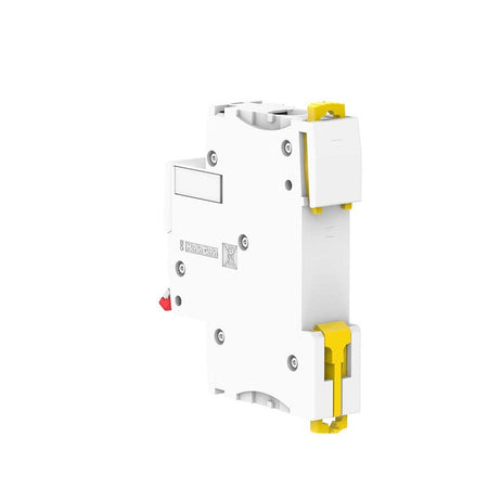 Clipsal MAX9 Miniature Circuit-Breaker (MCB) 1P, 63A, C Curve, 6000A, 240/415V, Incomer, RED Toggle | White | MX9MC163R
